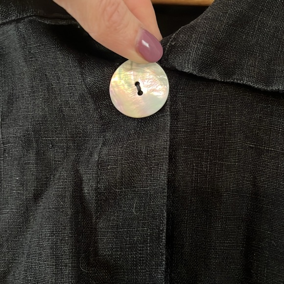 Vintage linen tunic - Picture 4 of 6